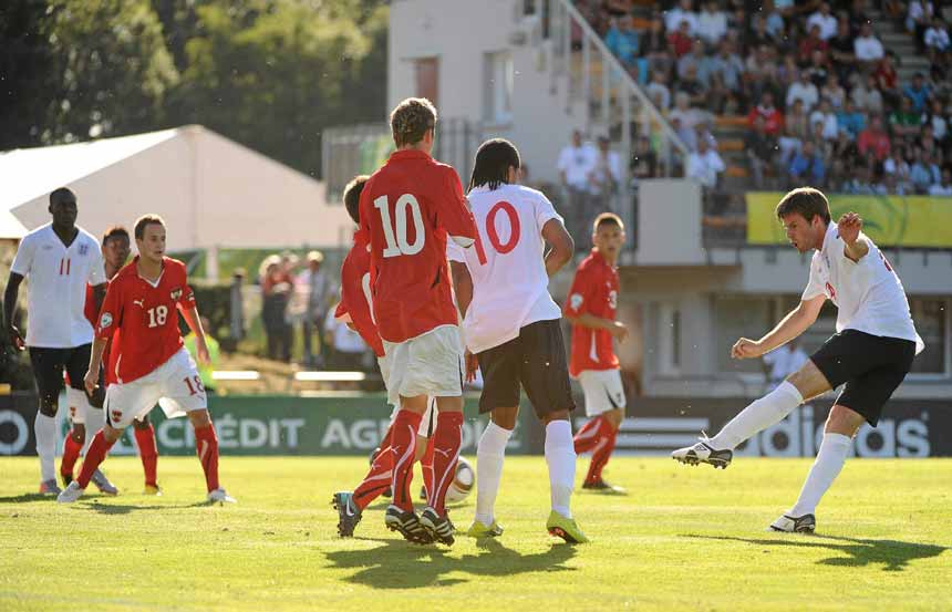 Tom Cruise strikes home the winner against Austria.